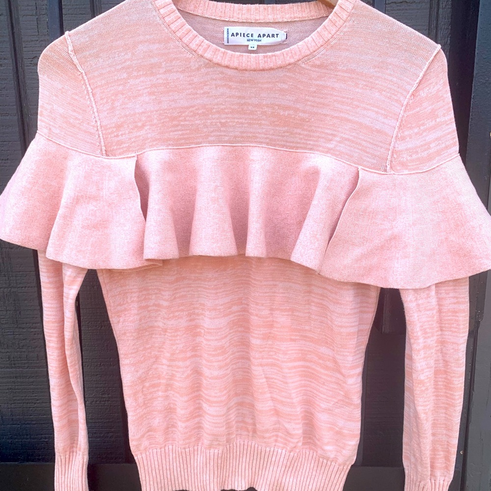 Ruffle sweater